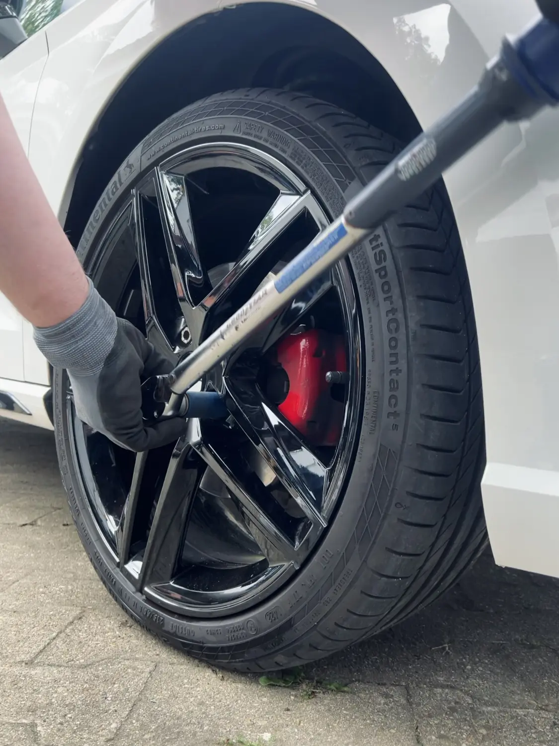 Autoreifenreparatur von Mobiler Fahrzeug Service